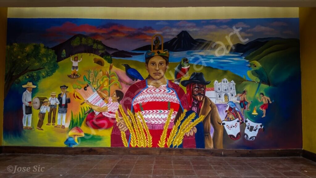 Mural San Andres Semetabaj