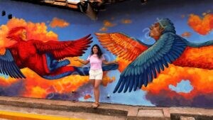 Mural Voladores Honduras